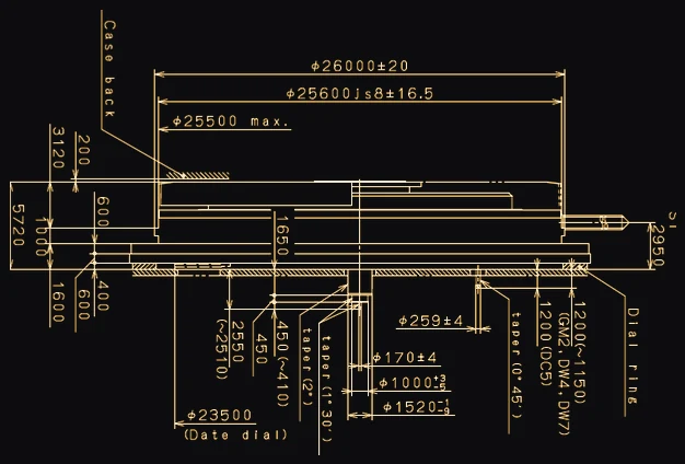 Kettaneh Diver — CAD movement and geometry